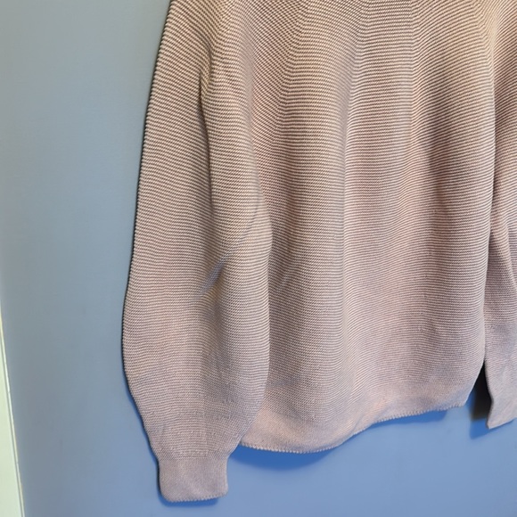 Uniqlo Women 3D Knit Cotton Long Sleeve Sweater - Picture 5 of 9
